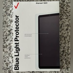 Verizon Blue Light 9H Glass Screen Protector for Apple iPad Mini 6th Gen (2021)